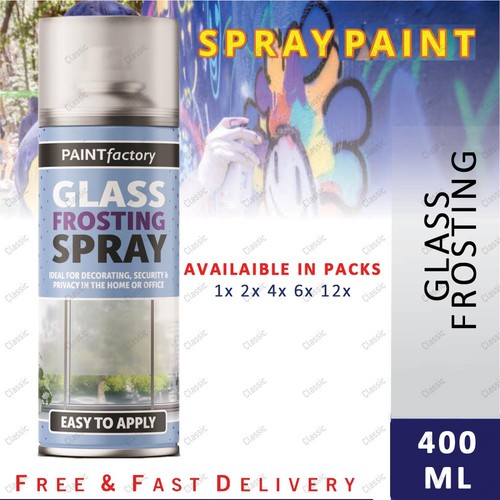 Glass frosting spray aerosol - glass,
