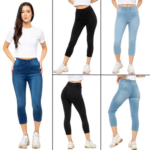 Enzo womens cropped jeans - womens,