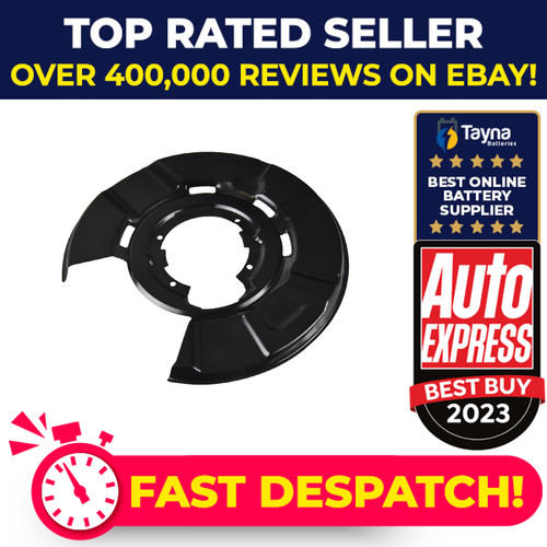 Brake disc splash panel fits - disc,