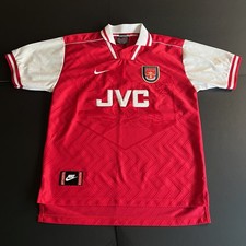 Authentic Original Nike Arsenal 1996/1997 Home Shirt Men’s Medium (763)