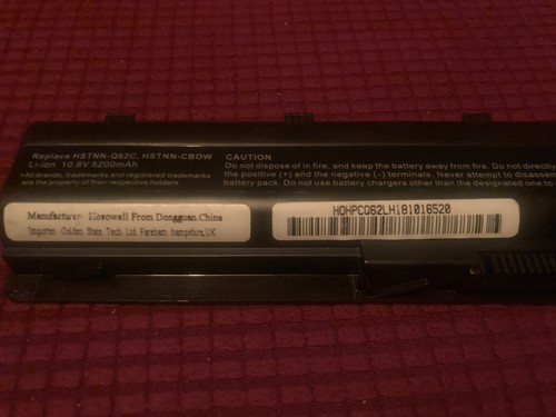 Replacement battery for - battery,
