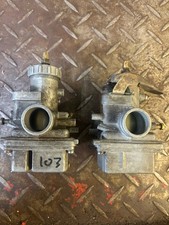 suzuki x5 pair of carbs missing needles spares or repair 