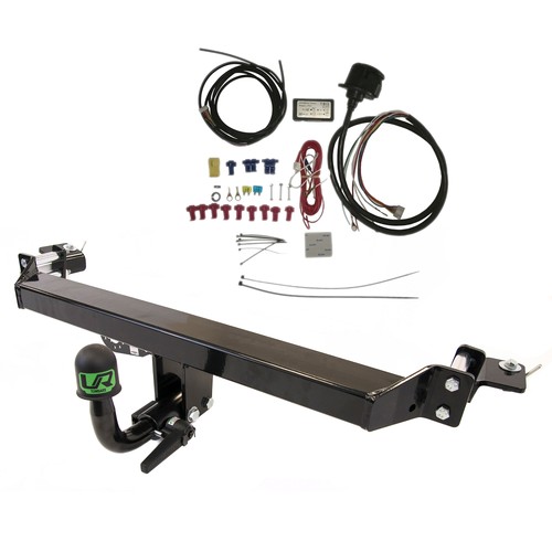 Horizontal detachable towbar - detachable, +