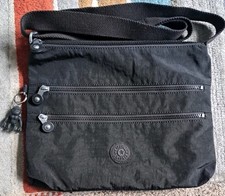 Kipling Crossbody Shoulder Bag Black With Lots Of Pockets