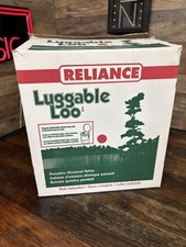 Reliance luggable loo potty - luggable,