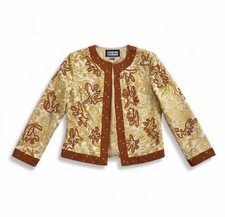 Vtg Indigo Moon Embroidered