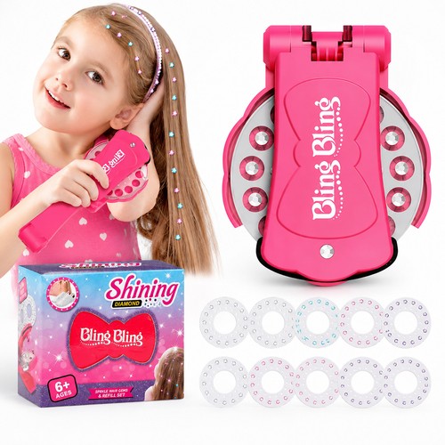 Blinger gem styler hair - styler,