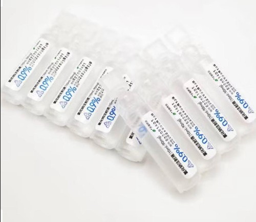 10ml saline solution - x,