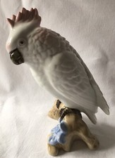 Royal Dux Crested Parrot