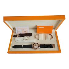 Folli Follie Wristwatch w/ Additional Belts & Dials In Presentation Case WF9B012