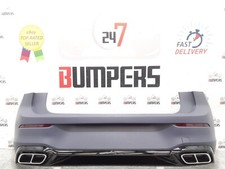 VW GOLF MK8 R LINE 2020-2024 REAR BUMPER COMPLETE DIFFUSER TRIMS REFLECTORS NEW
