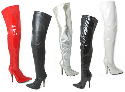 Womens ladies thigh high - thigh, over
