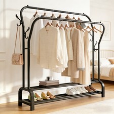 Heavy Duty Metal Double Rail