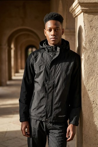 Men jacket waterproof hooded - jacket,