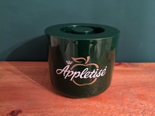 Appletise Vintage Ice Bucket Pub Bar Breweriana Mancave