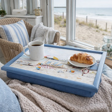 Coastal beach laptray lap tray - laptray,