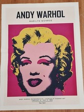 Andy Warhol Iconic Marilyn Monroe Pop Art Canvas Poster Great Quality