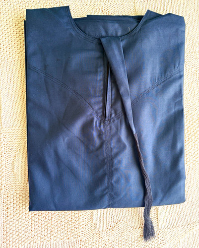 Men navy emirati kaftan - emirati,