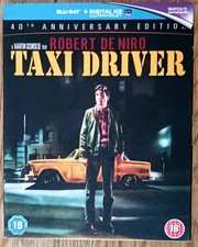 Taxi Driver-40th Anniversary Blu ray-Robert De Niro-Martin Scorsese