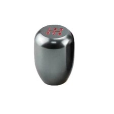 Manual Car Universal 5 Speed Gear Shift Knob Shifter Aluminum Black Lever Stick