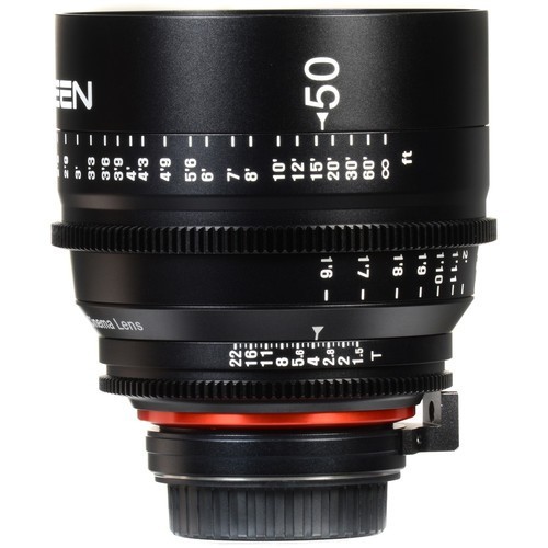 Samyang xeen 50mm - xeen, t1.5