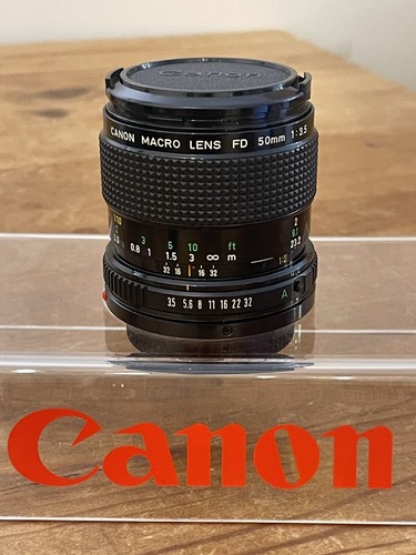 Canon macro 50mm - fd, f/3.5,