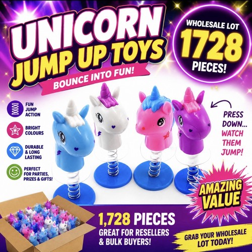 Joblot 1728 unicorn jump - x,