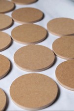 12mm MDF Circle Wooden Disk