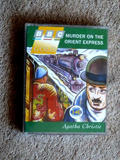 AGATHA CHRISTIE - MURDER ON THE ORIENT EXPRESS  - AUDIO BOOKS - ( 2 CASSETTES )