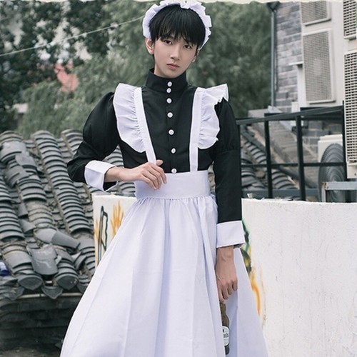 Men unisex maid dress - maid,