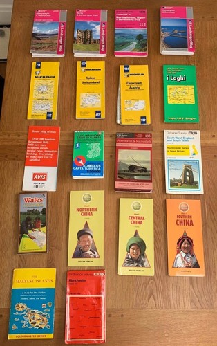 Assorted maps michelin - maps, michelin-