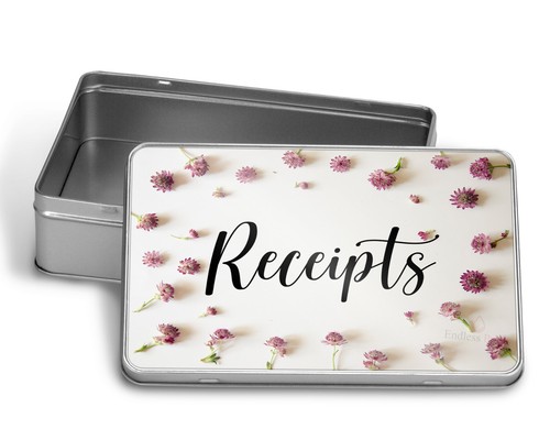 Receipt tin safe - safe, metal