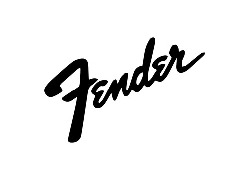 Fender logo vinyl stickers - fender,