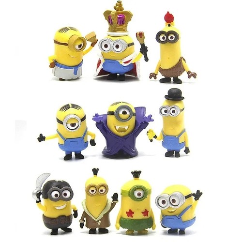 10pcs mini minions despicable - mini,