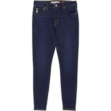 Superdry Blue Vintage Mid Rise