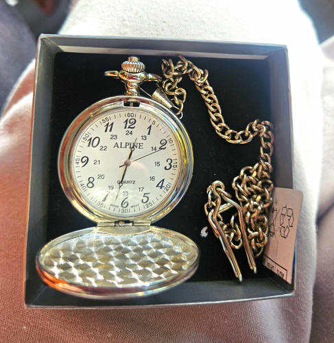 Masonic pocket watch engraved - watch,