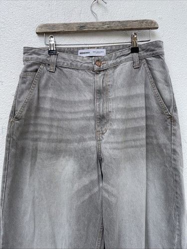 Bershka wide legged denim - bershka,