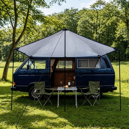 Camper van awning - van,