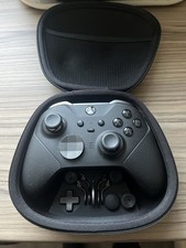 Xbox Elite Series 2 Wireless Controller Black with Case Minor Wear FREE UK POST
