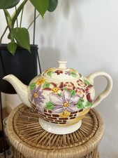 Vintage Gardenia Teapot