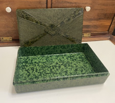 Vintage Green Mottled Bakelite