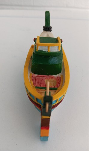 Vintage maltese luzzu fishing - vintage,