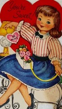 VTG Gibson Die Cut Valentine