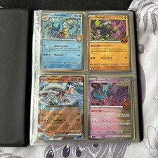 Pokemon Cards With RARES/HOLOS & Folder