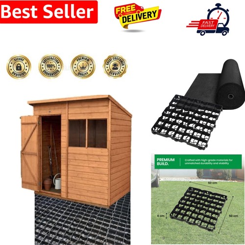 Shed base black - base,