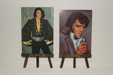 2 Elvis Presley pictures with stands bought from Memphis in 1979. Both VGC.