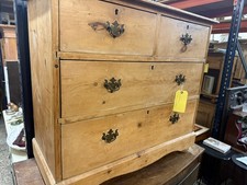 Antique Victorian Pine Chest