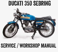 1965-1975 Ducati 350 Sebring Workshop Service Manual PDF File