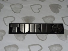 SAAB 99 emblem  TURBO   METAL