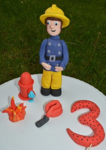 Novelty handmade fireman - handmade,